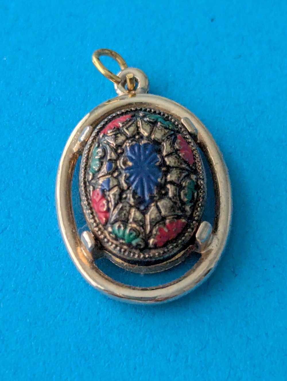 Vintage Sarah Coventry "Light Of The East" Brooch, Pendant, Earrings & Ring! - Picture 8 of 9